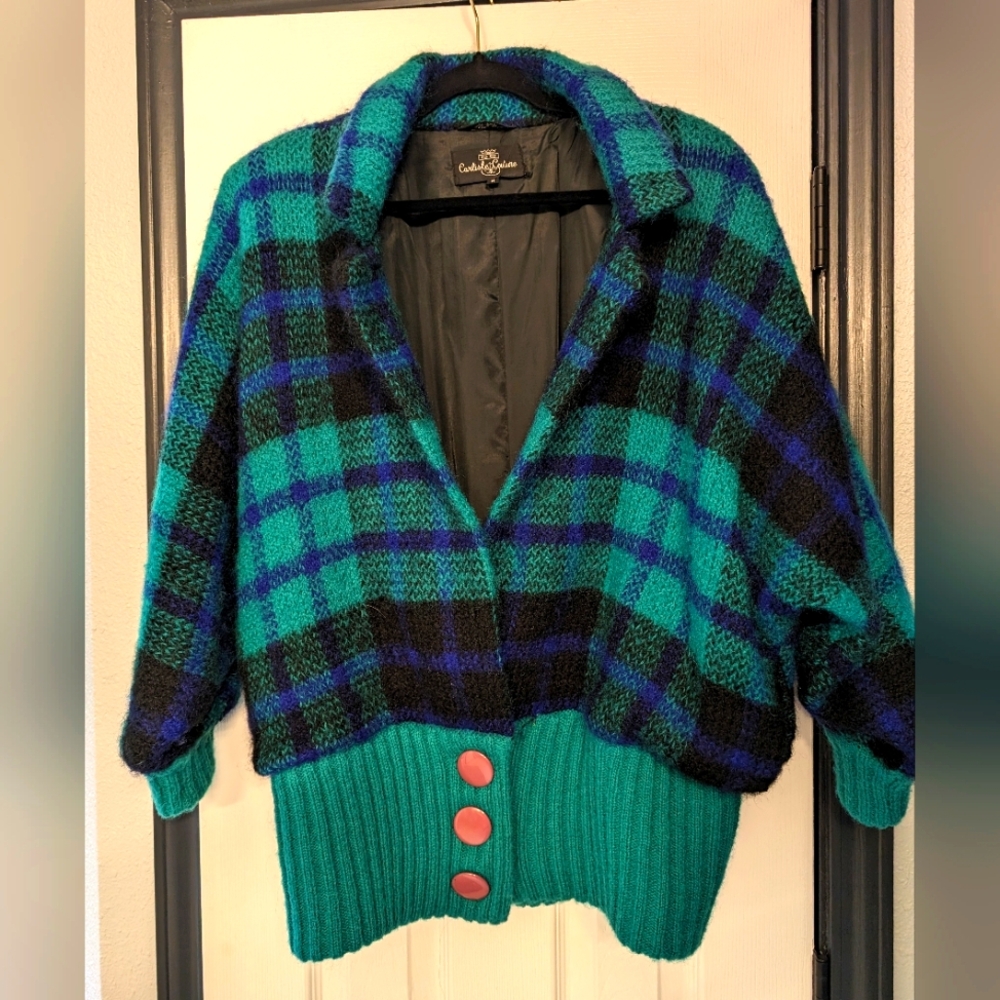 Mohair women's jacket